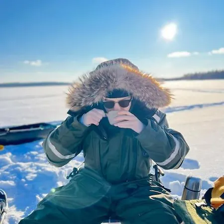 Chalet Aurora Lakefront Otsola, 55 Km From *